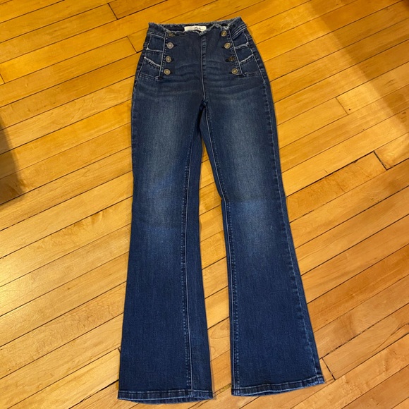 KanCan sailor flare jeans